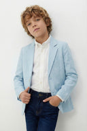 Çocuk Old Money Keten Ceket | 3-9 Yaş | RG1765