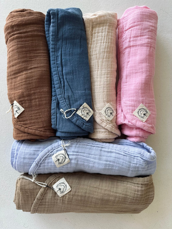 Muslin Baby Blanket | 100% Organic Cotton | RG Brand | RG200