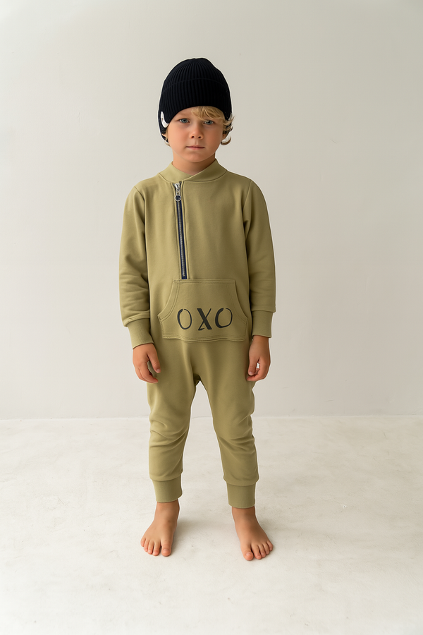 OXO-Babystrampler und Mütze mit Print | 6 Monate–4 Jahre | RG Brand | RG224