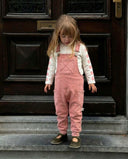 Kız Salopetli Bebek Takımı %100 Pamuk 6 Ay–3 Yaş | Denim Görünümlü | RG232