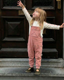 Kız Salopetli Bebek Takımı %100 Pamuk 6 Ay–3 Yaş | Denim Görünümlü | RG232