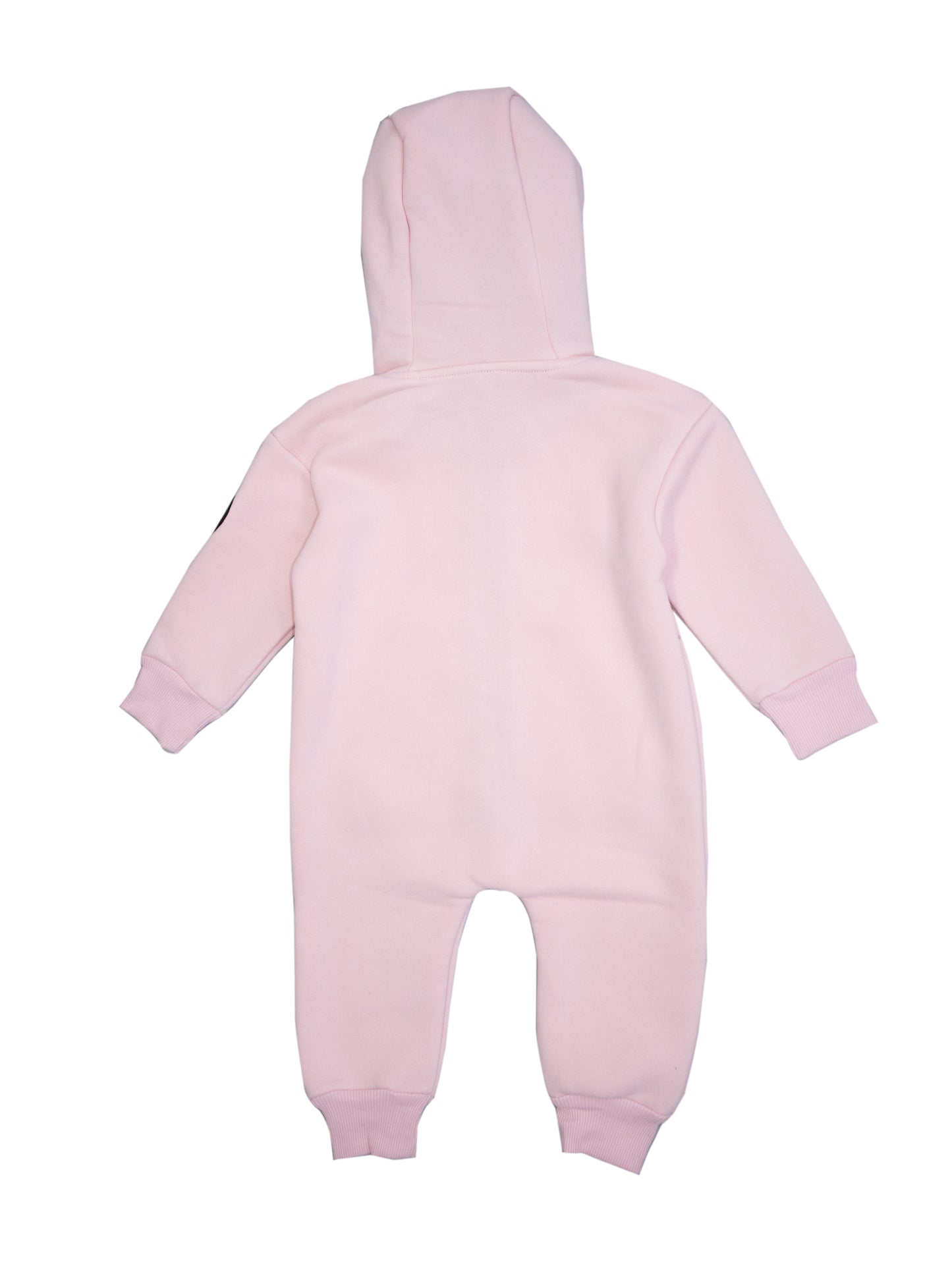 Baby 3 Thread Jumpsuit with Front Zipper and Hood