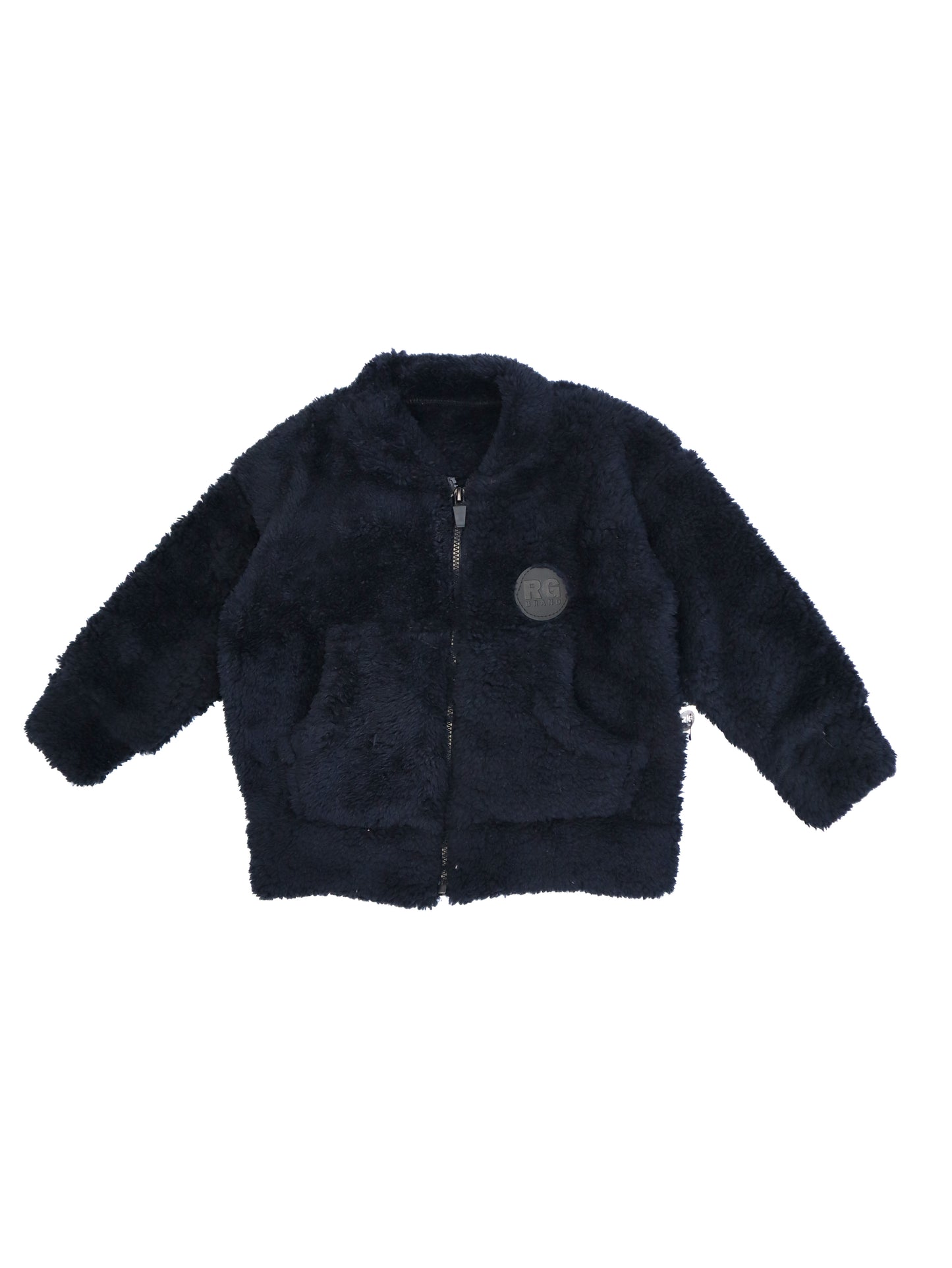 Baby Unisex Winter Cardigan with Zipper and Pockets