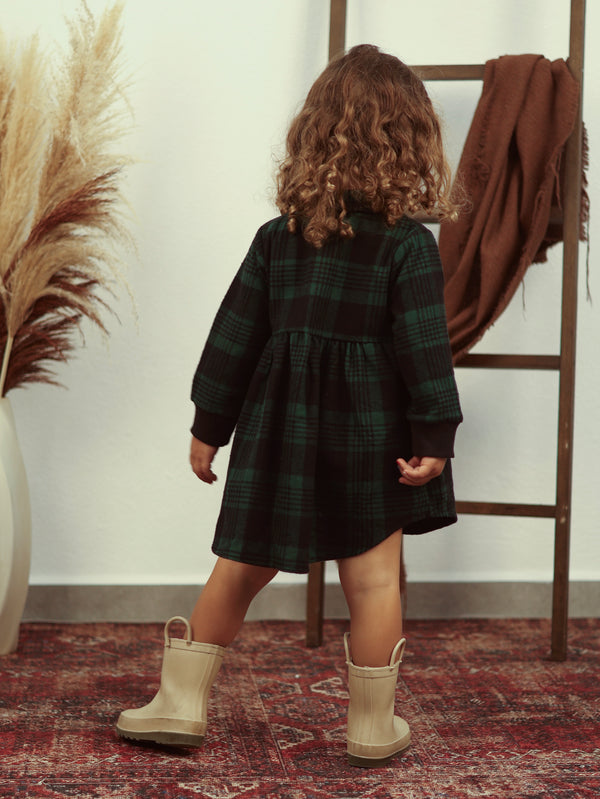 Baby Plaid Dress and Headband | 6 Months–3 Years | RG Brand | RG310