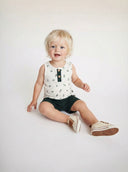 Bebek Doğal Baskılı Şort ve Tişort Takım