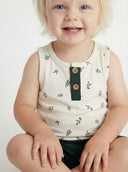 Bebek Doğal Baskılı Şort ve Tişort Takım