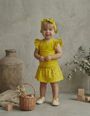 Bebek Doğal Baskılı Etek Takımı