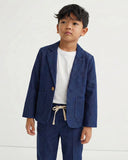 çocuk keten takım elbise