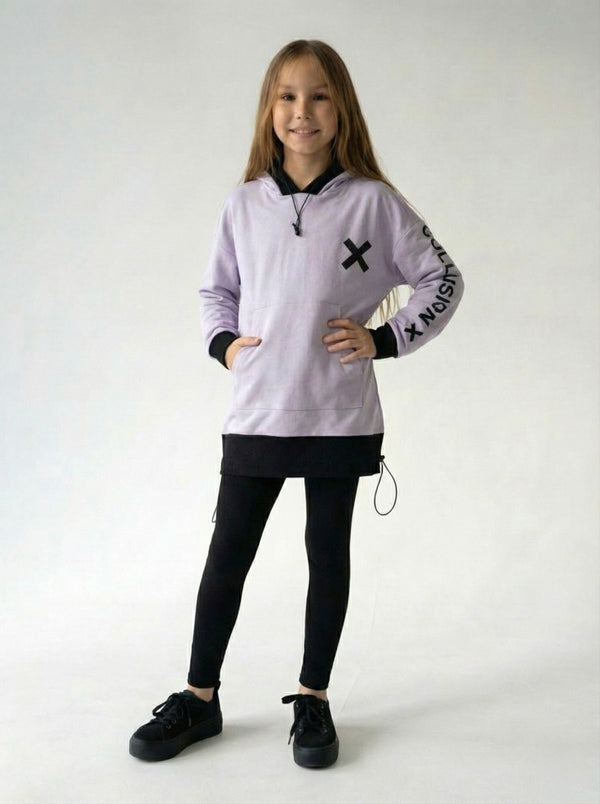 Genç Unisex Kapüşonlu Sweatshirt