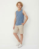 Young Boy Sleeveless T-Shirt | Ages 9-15 | Relaxed Fit Summer T-Shirt | RG3281