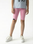 Genç Kız Likralı Şort Tayt