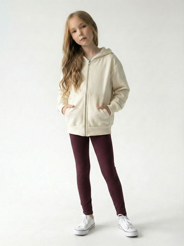 Genç Kapüşonlu Fermuarlı Sweatshirt | RG Brand | 9–15 Yaş | RG3285