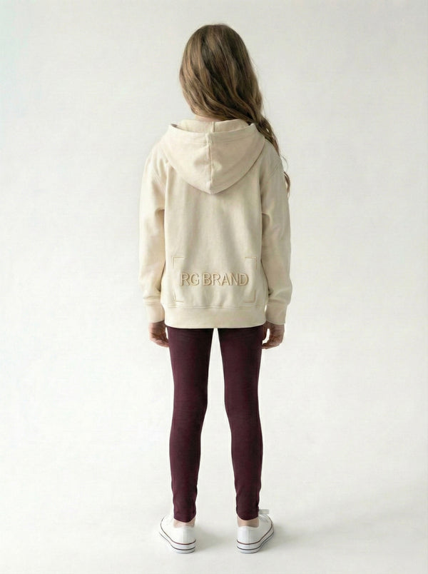 Genç Kapüşonlu Fermuarlı Sweatshirt | RG Brand | 9–15 Yaş | RG3285