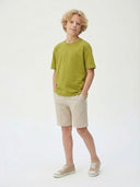 الشباب المطبوعة تي شيرت