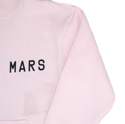 Свитшот с капюшоном и принтом Марса для молодых девушек