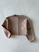 Youth Print Detailed Sweatshirt