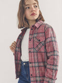 Genç Çocuk Cepli Ekose Gömlek Kışlık Oduncu Model 9–15 Yaş | RG3312