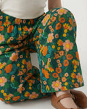 Geniş Paça Yüksek Bel Elastik Bel Pantolon