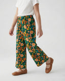 Genc Geniş Paça Yüksek Bel Elastik Pantolon | 9–15 Yaş | RG | RG3335