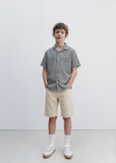 Genç Cepli Kısa Kollu Gömlek 9-15 Yaş