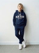 Genç Çocuk Spor Eşofman Takımı %95 Pamuk %5 Likra 9–15 Yaş | Haki & Lacivert | RG3367