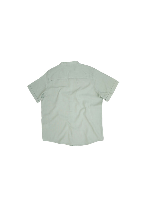 Kids Linen Short Sleeve Shirt