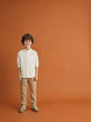 Pamuk Erkek Çocuk Hakim Yaka Gömlek