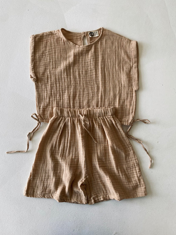 Musselin-Shorts-Set für Mädchen | 9–15 Jahre | RG Brand | RG3389