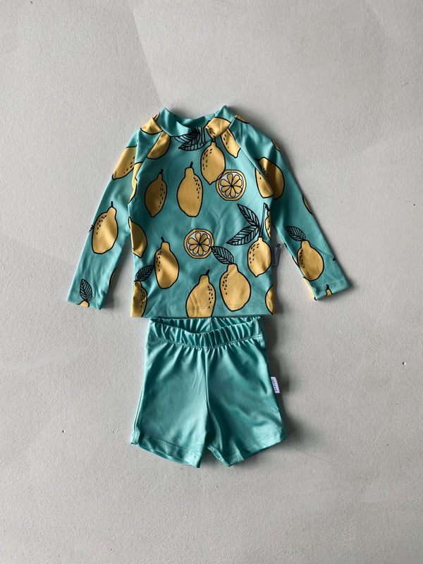 Baby-Badeset mit Langarmshirt & Shorts | 6 Monate–4 Jahre | RG Brand | RG339