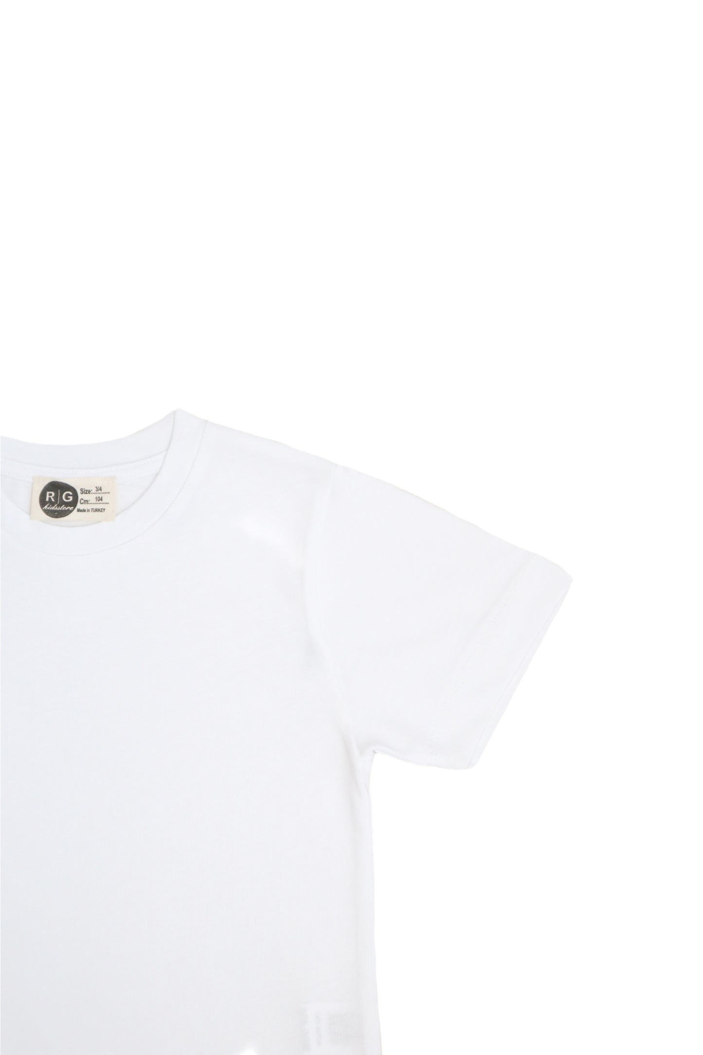 Youth 100% Cotton Basic T-Shirt