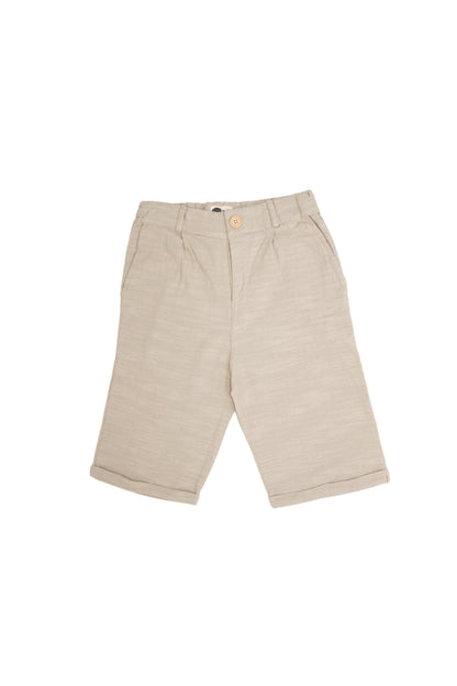 Young Unisex %100 Linen Shorts