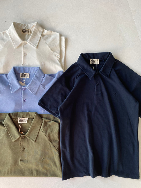100% Cotton Piqué Polo Collar T-Shirt for Young Boys | Casual Comfortable | Ages 9-15 | RG3396