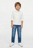 Genç Çocuk Regular Kesim Jean Pantolon | %100 Pamuk, Rahat Kesim | Kız & Erkek | 9-15 Yaş | RG3398