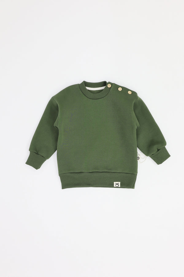 Baby-Pullover aus Baumwolle mit Knopfdetails | 6 Monate–4 Jahre | RG Brand | RG350