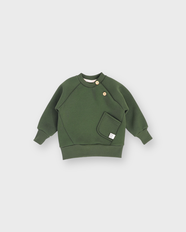 Babypullover mit Tasche und Knöpfen | 6 Monate–4 Jahre | RG Brand | RG351