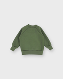 Baby-Sweatshirt mit geknöpften Taschen und detaillierten Details