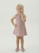 Bebek Sıfır Kol Elbise ve Saç Toka