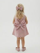 Bebek Sıfır Kol Elbise ve Saç Toka