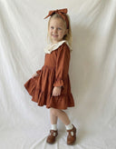 Pamuklu kız çocuk kıyafet