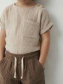 Müslin Bebek Takımı | Gömlek & Pantolon 2’li Set