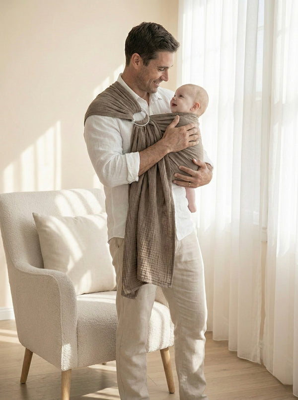 Halkalı Bebek Taşıma Şalı | %100 Pamuk | RG Brand | RG370