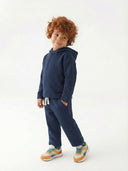 Kapüşonlu üst + cepli eşofman altı