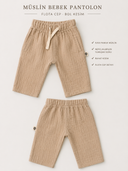 Bebek Balon Pantolon | Çift Cepli, Müslin | 6 Ay–3-4 Yaş | Kız & Erkek | RG394