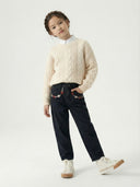 Çocuk Nakışlı Pantolon Modeli