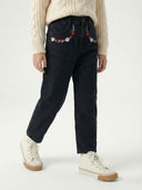 Çocuk Nakışlı Pantolon Modeli