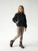 Young Jacket with Elastic Waist and Sleeves