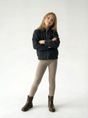 Young Jacket with Elastic Waist and Sleeves