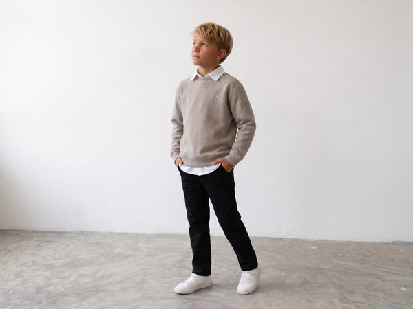 Çocuk Selanik Triko Sweat | Günlük Ve Okul | 3–9 Yaş | RG Brand | RG1507