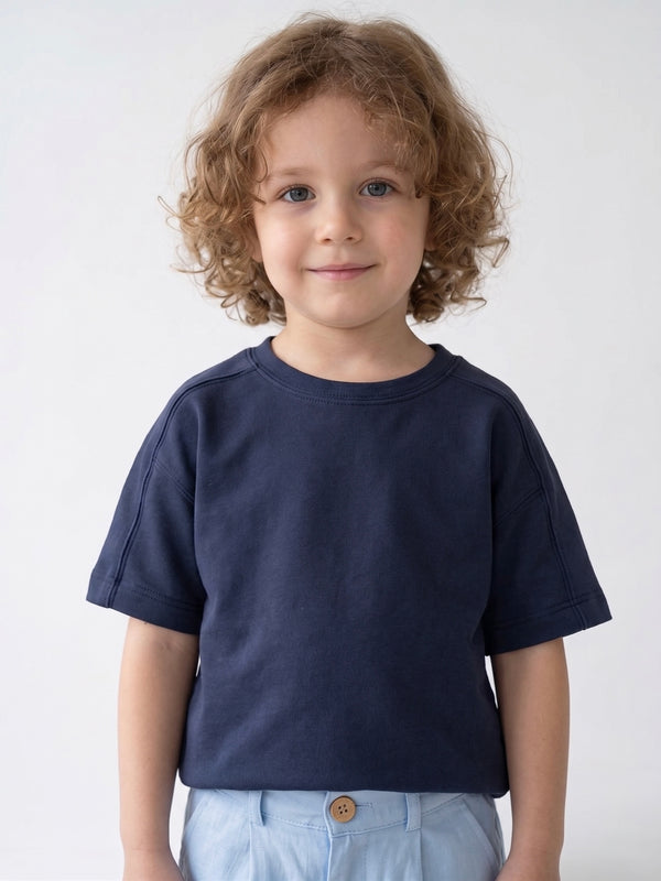 Çocuk Oversize Tişört | %100 Pamuk | 3–9 Yaş | Kız & Erkek | RG1766