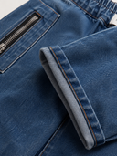 Çocuk Denim Pantolon | Bol Kesim Kargo Cepli | 3–9 Yaş | Kız & Erkek | Mavi, Kahverengi | RG1775